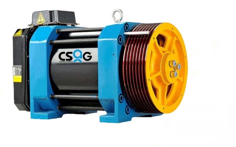 Dişlisiz Asansör Motoru